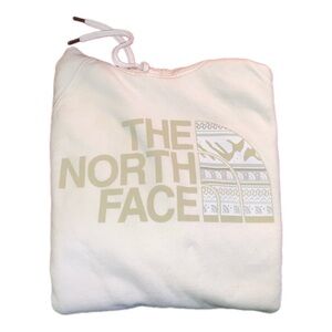 The North Face White Cream Hoodie Sweatshirt